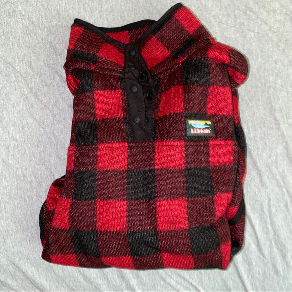 RARE Women's L.L.Bean Sweater Fleece Pullover